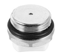 Abaodam Vis de Purge D'air pour Radiateur en Cuivre ¼ Vanne Pneumatique Rotative, Valve D'échappement Compatible Chauffage Central, Outil D'entretien pour Système de Chauffage