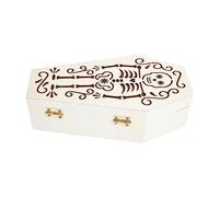 Abaodam Wooden Pet Memorial Urn for Birds Decorative Bird Ash Box Wooden Keepsake for Pet Loss