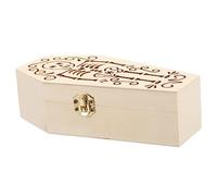 Abaodam Wooden Pet Memorial Urn for Dog Keepsake Ash Box for Pet Remains