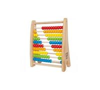 HaPe International Abaque (Boulier) Multicolore Enfants – 10 rangées de 10 perles en bois