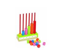 Miniland – Jouet éducatif Activity Abacus Multibase – Multicolore – Pour enfants