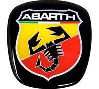 Abarth 3D autocollant pièce détachée logo pour Fiat Panda après 2012