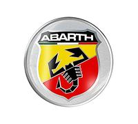 Abarth 4R Quattroerre.it Autocollant 3D Bouclier, 75 mm