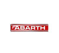Abarth 4R Quattroerre.it Autocollant 3D Logo Écriture, 100 mm