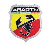 Abarth 4R Quattroerre.it Pièce Adhésive Bouclier, 74 x 80 mm