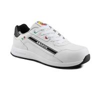 Abarth Homme A595 Chaussures de Chantier, 01-Wit, 44 EU