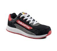 Abarth Homme A595 Chaussures de Chantier, 93-ZWART/Rood, 37 EU