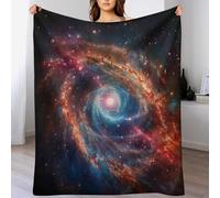 ABASWSA étoilery Sky Couverture Canapé Chaude Couvertures Salon Douce Flannel, pour Canapé Ou Lit Convient À Toutes Les Saisons （130×150cm）