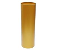 Abat-jour 160X500 mm diamètre x hauteur | Rouleau | PVC doré | Pour le raccord E27 | Pour lampes de table, lampadaires et suspensions | Abat-jour 16 x 50 cm