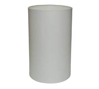 Abat-jour 250 x 400 mm | Coton Blanc | Pour Douille E27 (Grand) | Diamètre Inférieur x Supérieur x Hauteur