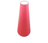 Abat-jour 25x10x60 cm I coton rouge I sous la douille E27 grand I abat-jour lampe