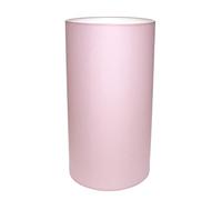 Abat-jour 28x50 cm, E27, coton rose, rouleau