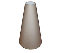 Abat-jour 300 x 105 x 500 mm diamètre inférieur x diamètre supérieur x hauteur | cône | coton beige couleur | pour douille E27 (grand) | abat-jour 30 x 10,5 x 50 cm | abat-jour 30 cm