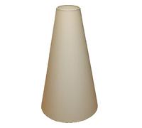 Abat-jour 300 x 105 x 500 mm diamètre inférieur x diamètre supérieur x hauteur | cône | coton écru (crème)| pour douille E27 (grand) | abat-jour 30 x 10,5 x 50 cm | abat-jour 30 cm