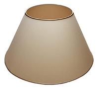 Abat-jour 500 x 220 x 270 mm de diamètre inférieur x diamètre supérieur x hauteur | Coton écru (crème) | Sous cadre E27 (grand) | Pour lampes de table et de plancher | Abat-jour 50 x 22 x 27 cm |