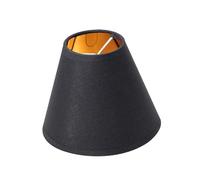 ＡＷＨＡＯ Abat-Jour, Abat-Jour de lampadaire, Couvercle de Lampe de Remplacement en Tissu, Couvercle de Lampe de Lustre pour la Maison, Noir