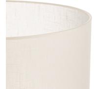 Abat-jour Alba, Ø 45 cm, E27, écru Alba HELAM, beige, Salon / Salle à manger, Textile / Tissu / Soie