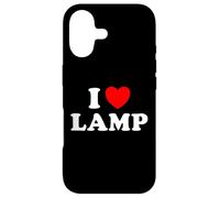 Abat-Jour Amusant avec Inscription « I Love Lamp » - Lanterne à Bougie - Moth Coque pour iPhone 17