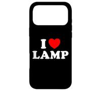 Abat-Jour Amusant avec Inscription « I Love Lamp » - Lanterne à Bougie - Moth Coque pour iPhone 17 Pro Max