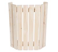 Abat-jour Antidéflagrant en Bois pour Sauna, Accessoire Lumineux Beige | Couvercle de Lampe en Bois, Forme Simple Distinctive, pour Pièce ou Salon, Décoration Discrète