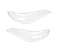Abat Jour Avant Coque Lentille De Phare Avant Voiture 2 Pièces Coque De Voiture Pour Hyundai Pour Elantra 2012 2013 2014 2015 2016 Couvercle Lentille Phar