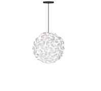 Abat-jour avec fleur ronde Umage Lora, Variante : Ø 450 mm, moyen