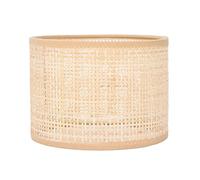 Abat-jour Boho, lampadaire de ferme avec abat-jour en rotin tissé, remplacement d'abat-jour en osier pour chambre à coucher, salon E27 E14