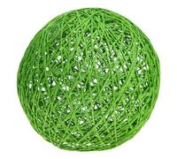 Abat-jour Boule en Papier pour Plafonnier, Style Champêtre Vert