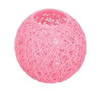 Abat-jour Boule en Papier Rose, Chic, pour Lampe de Table