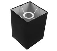 Abat-Jour Carré Noir En Pour Lampe De Table Et Suspension Compatible Avec Ampoules E27 DéCoratif Et Pratique Pour Salon Et Chambre
