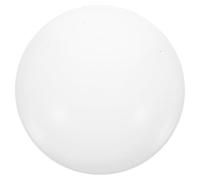 Abat-jour Champignon Rond Blanc en Acrylique, Diffusion Uniforme | Remplacement Moderne, Lumière Douce sans Éblouissement, Usage Salon et Ventilateur de Plafond