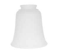 Abat-jour Cloche en Verre Dépoli Blanc pour Plafonnier Mural Suspendu | Style Vintage Moderne, Éclairage Doux, Remplacement Décoratif pour Lustres, Barre de Miroir et Lampe de Chevet