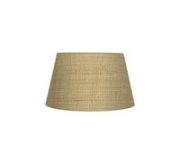 Abat-jour conique E27 ouvert, dimensions 30 x 22 x 17 cm, lumière naturelle, idéal pour décorer les espaces et apporter un éclairage doux.