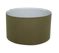 Atmosphera – Abat-jour Beline côtelé 40 cm vert kaki