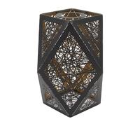 Abat-jour Creux en Fer forgé Abat-jour Creux en Fer forgé Moderne et élégant Abat-jour Creux en Métal Abat-jour Suspendu pour Ampoule E27 E26 Il Est Compatible avec les Bases E27