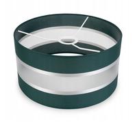 Abat-jour Cylindre - Light-Home - ELEGANCE 2030/35 - Bande Chromée - 8 Couleurs