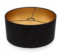 Abat-jour Cylindre - Light-Home - MEDIOLAN 2360/40/Z - Velours Doré - 40 cm