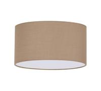 Abat-jour Cylindre Set Tissu Taupe D70