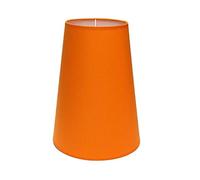 Abat-jour de 230 x 150 x 300 mm de diamètre inférieur x diamètre supérieur x hauteur | coton orange | pour douille E27 (grand) | abat-jour 23 x 15 x 30 cm | abat-jour 23 cm