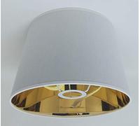Abat-jour de 25,4 cm pour lampe de table, fait à la main, intérieur doré, style Empire