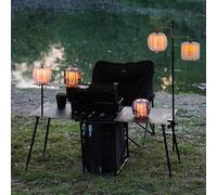 Abat-jour de camping en polypropylène ultra léger et imperméable - Diffuseur de lumière pour colonne et melon d'hiver (A)