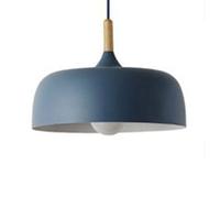 Abat-Jour de Couleur,Lampes de créativité de Style Nordique E27 Lampe à Suspension à vis Art du Fer Moderne Suspension intérieure Hauteur réglable E27 Luminaire de Base Tête Simple Couloir C