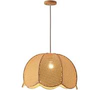 Abat-Jour de Cuisine, Salon. à ., Lustre réglable E27 Compatible avec Les Lampes suspendues japonaises de Style bohème,éclairage au Plafond