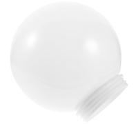 Abat Jour de Lampadaire 10 CM Sphérique Blanc en Acrylique | Remplacement D'abat-jour, Support de Lampe pour Applique Murale, 3,94 In Fitter, Usage Extérieur