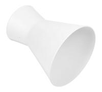 Abat-jour de Lampe de Bureau en Métal Blanc pour Gu10 | Utilisable comme Abat-jour à Cire Fondue, Structure Stable, Montage Facile, Charme Vintage, Ambiance Cosy