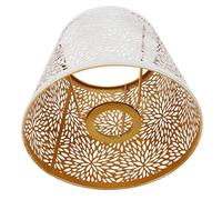 Abat-jour de Lampe E27 en Fer, Design Moderne Élégant | Remplacement Décoratif, Forme Créative Blanche, pour Porche Cuisine, Ambiance Cosy, Usage Domestique