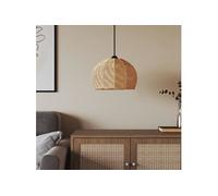 vidaXL Abat-jour de plafonnier Ø36x26 cm fer et papier 364363