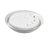 Abat-jour de plafonnier rond à LED, installation facile sans outil, couvercle de lumière à douille tourbillonnante pour un éclairage rapide, mise à niveau de l ' appareil d ' éclairage domestique