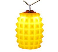 Abat-jour de rechange en silicone pour lanterne de camping | Abat-jour esthétique en forme d'ananas pour activités de plein air, randonnée, voyage, pêche, aventures