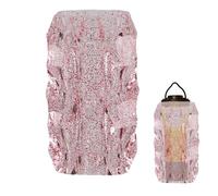 Abat-jour de rechange pour lanternes de camping - Transparent, léger, esthétique - Protection contre la lumière pour petits abat-jours - Pour pique-nique, soirée, randonnée, jardin, terrasse